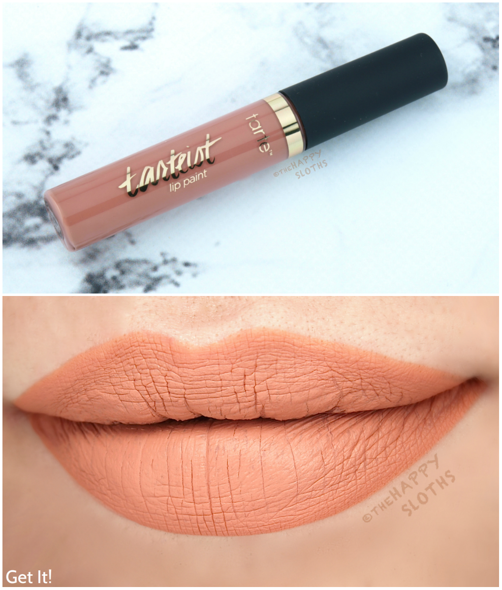 Tarte Tarteist Quick Dry Matte Paint Review and Swatches The Happy