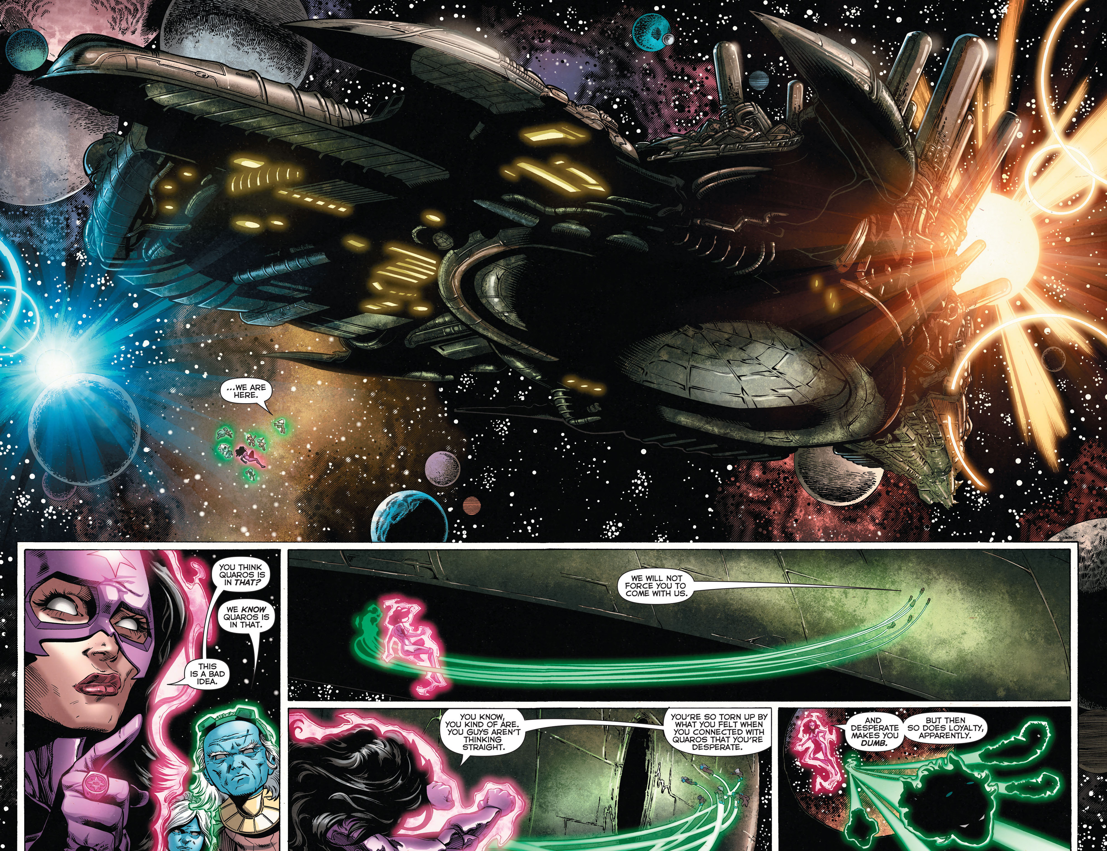 Read online Green Lantern: New Guardians comic -  Issue #32 - 12