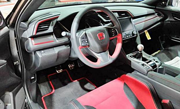 Honda Civic Type R Prototype Interior