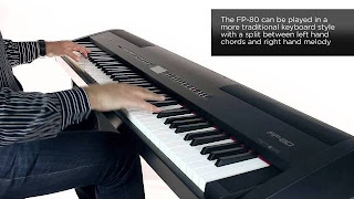The rhythm function makes your piano performance full-keyboard chord recognition.