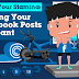 Boost Your Stamina Making Your Facebook Posts Relevant