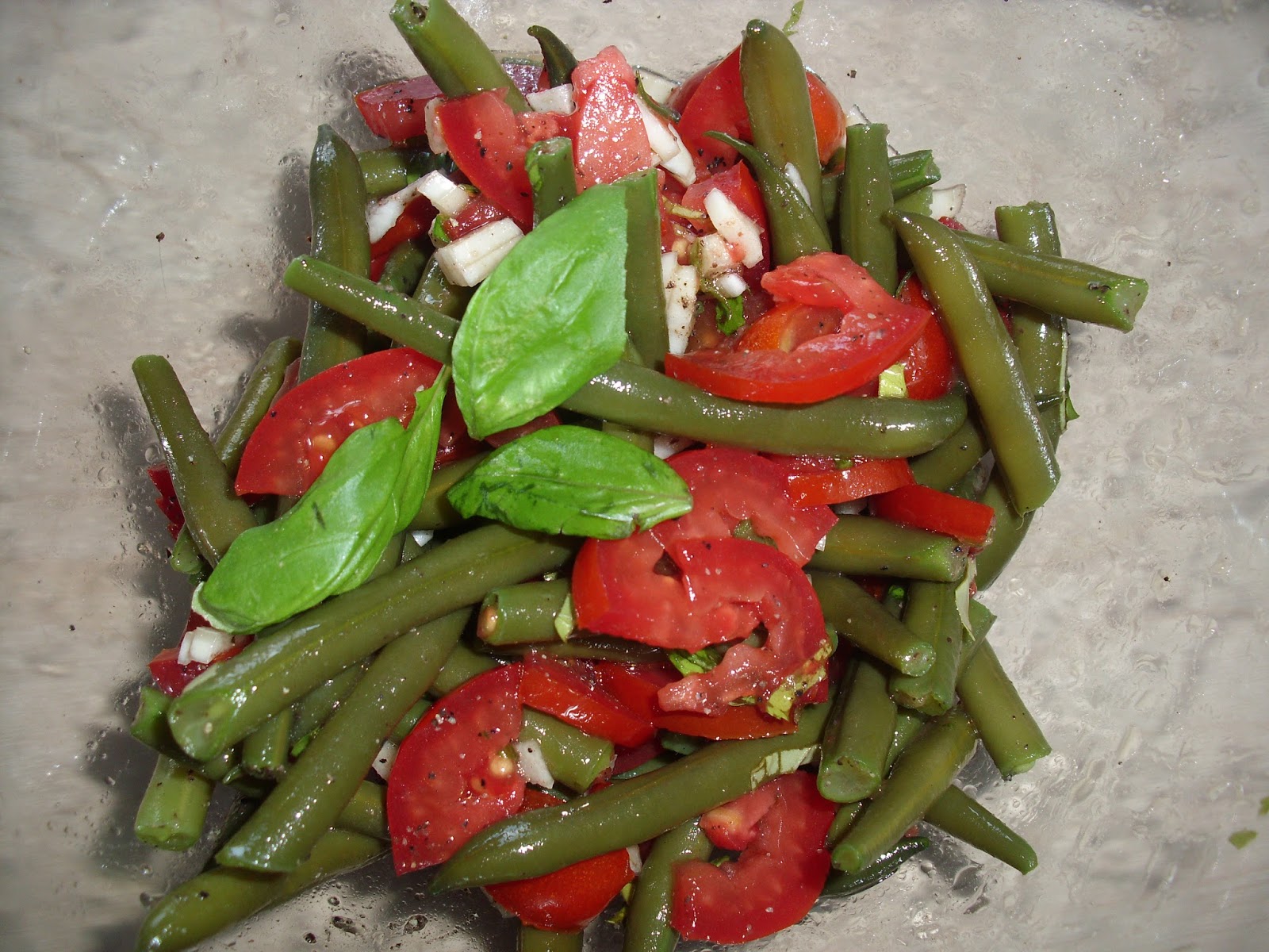 charlies Rezepte: Bohnensalat mit Tomaten