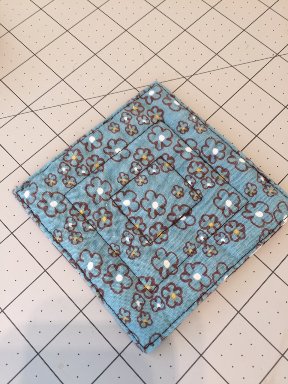 Shiner's view Quilted Coaster Tutorial