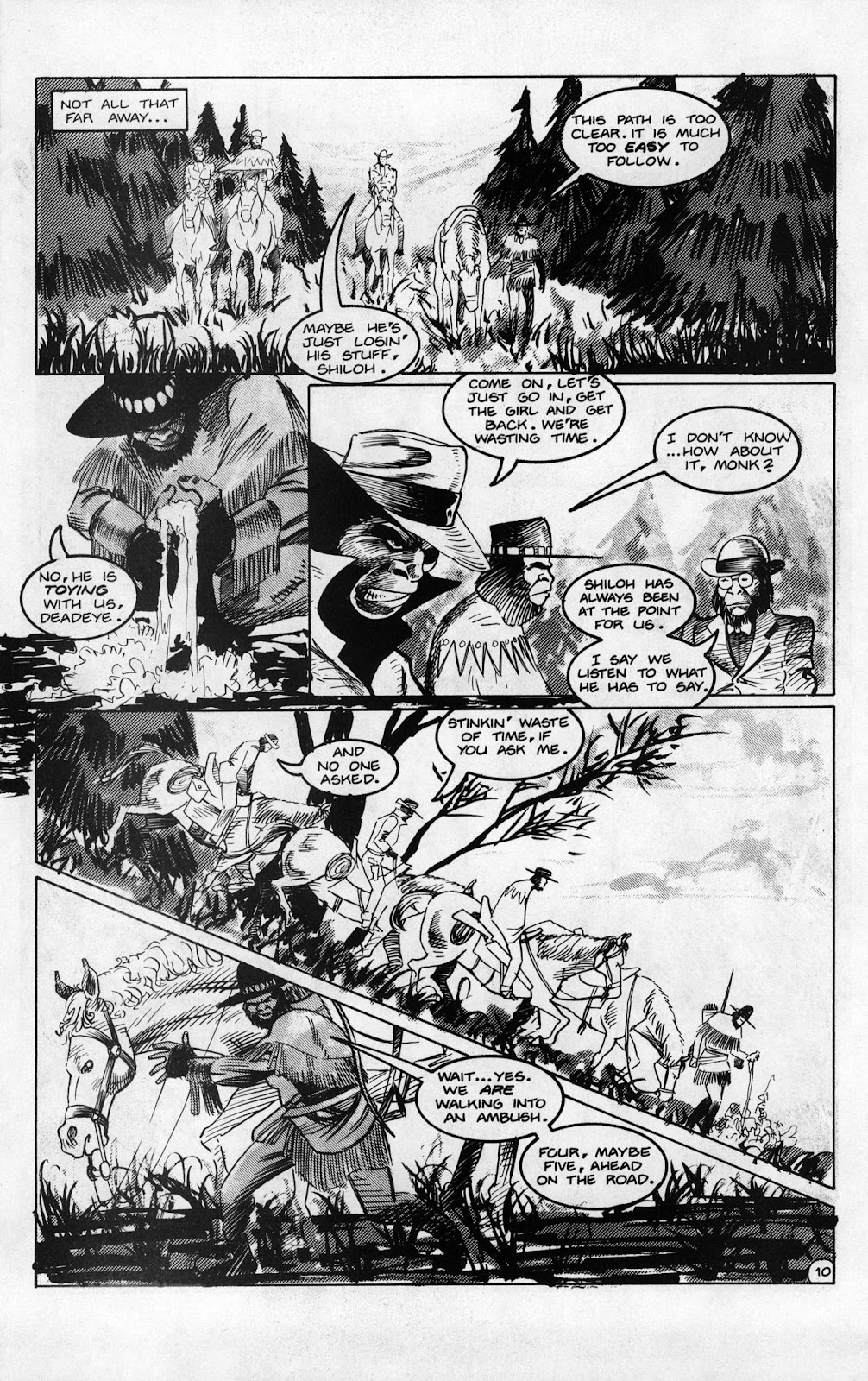Planet of the Apes (1990) issue 20 - Page 12