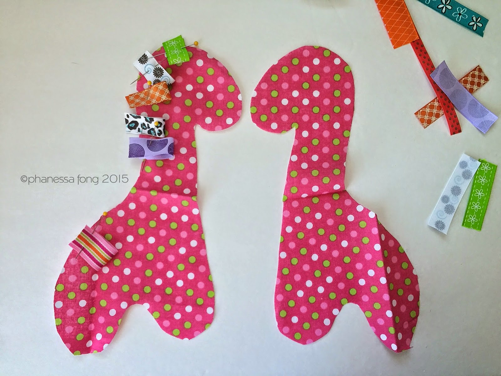 Phanessa's Crafts Baby Giraffe Tag Toy