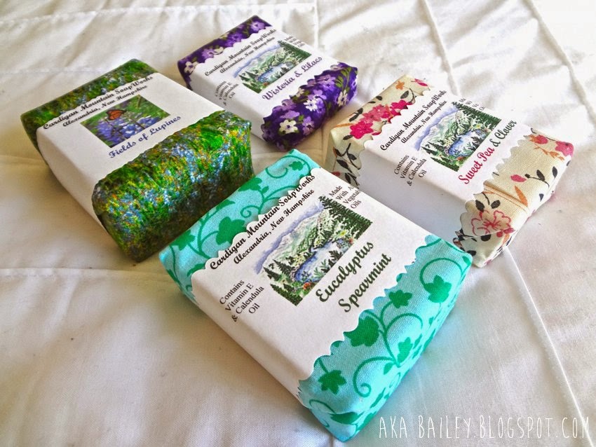 Soaps from Cardigan Mountain Soapworks