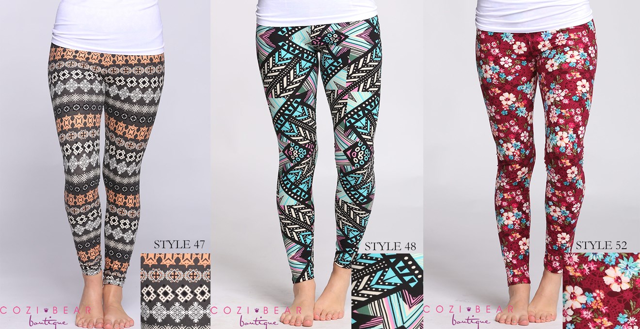 One Momma Saving Money: Must Have Print Leggings for only $8.99!