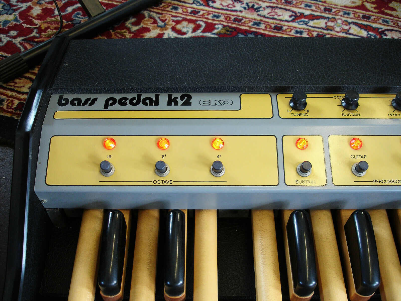 MATRIXSYNTH Eko K2 Vintage Analogue Synth Bass Pedals