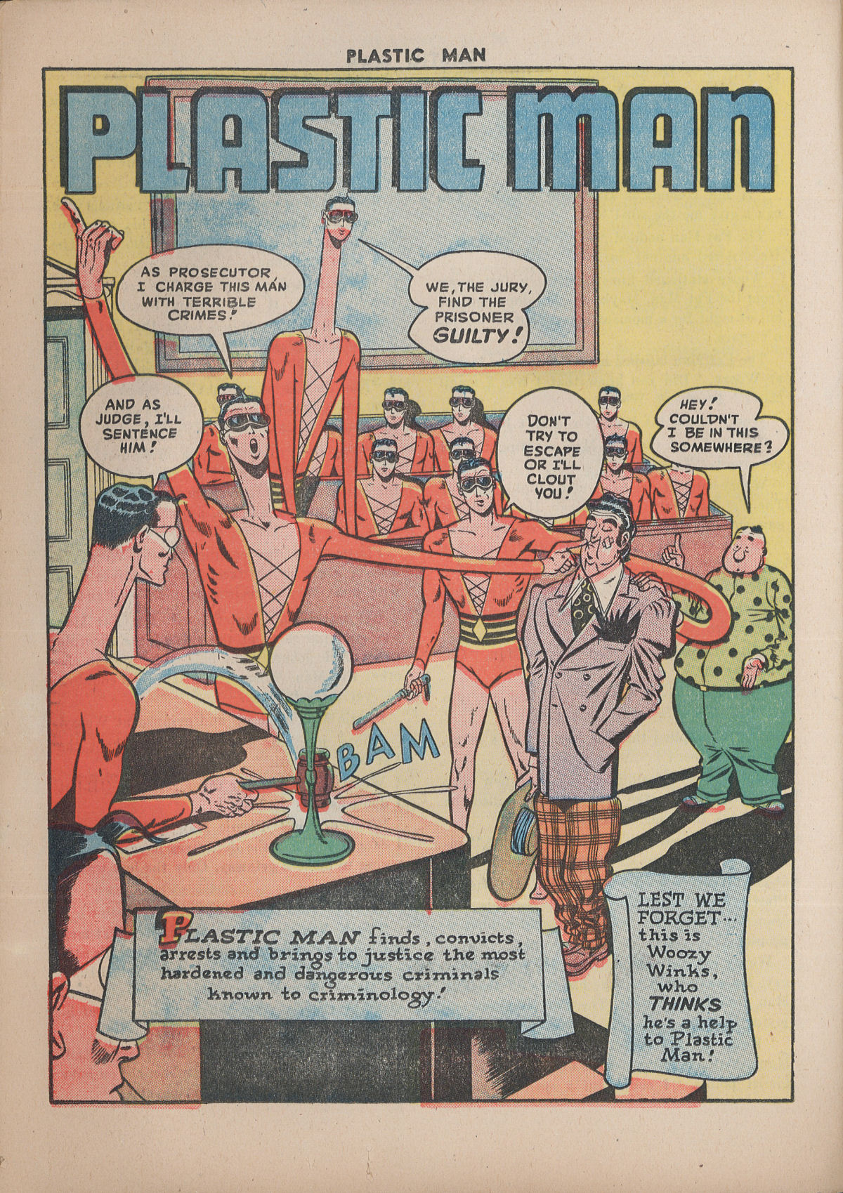 Read online Plastic Man (1943) comic -  Issue #11 - 36