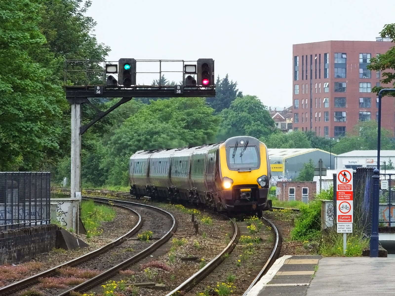 the rail thing: Bedminster 1.6.2014