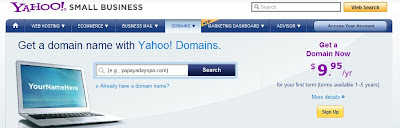 yahoo domains registrar