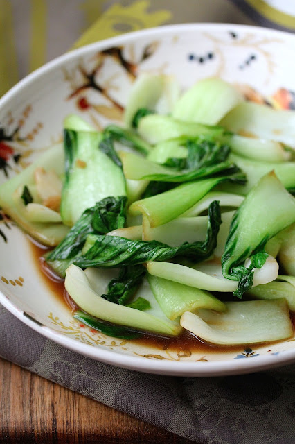 Stir-Fried Garlic Shanghai Bok Choy Stir-Fried Garlic Shanghai Bok Choy