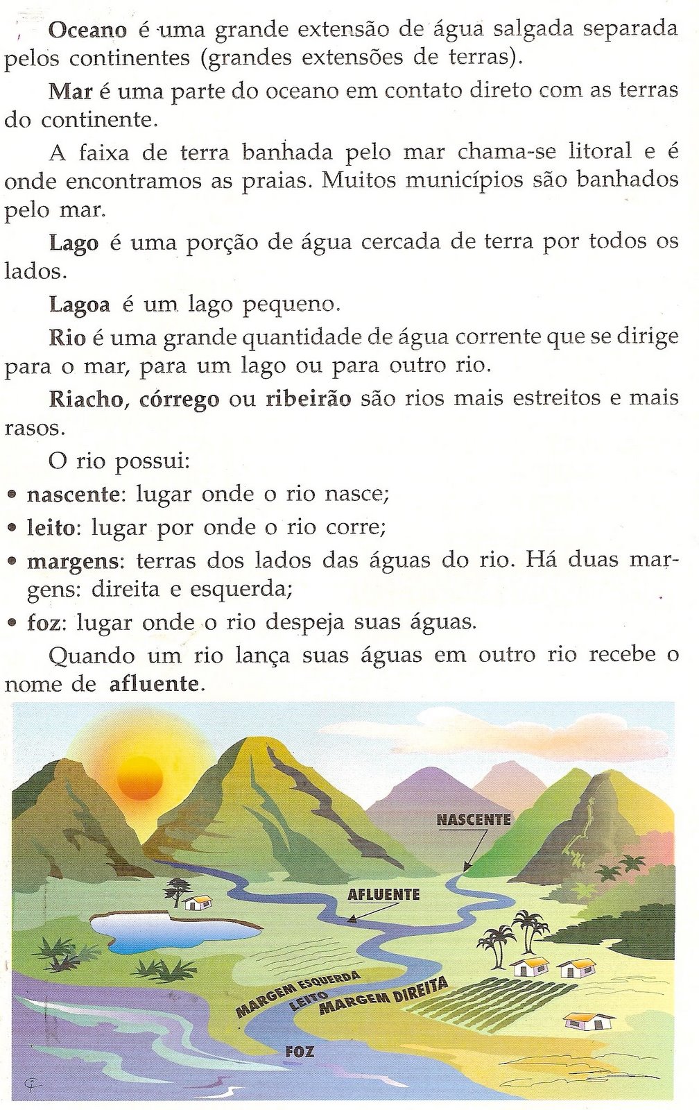 Rosearts Atividades para imprimir Relevo, hidrografia e paisagens naturais Ciências sociais Rosearts Atividades para imprimir Relevo, hidrografia e paisagens naturais Ciências sociais