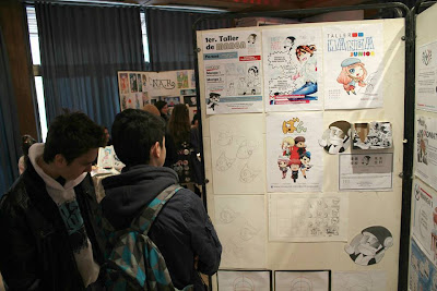 Diferentes talleres de dibujo manga 