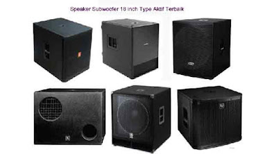 Harga Subwoofer Aktif 18 inch