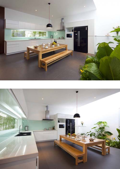 Casa con patio interior | Ideas para decorar, diseñar y mejorar tu casa.