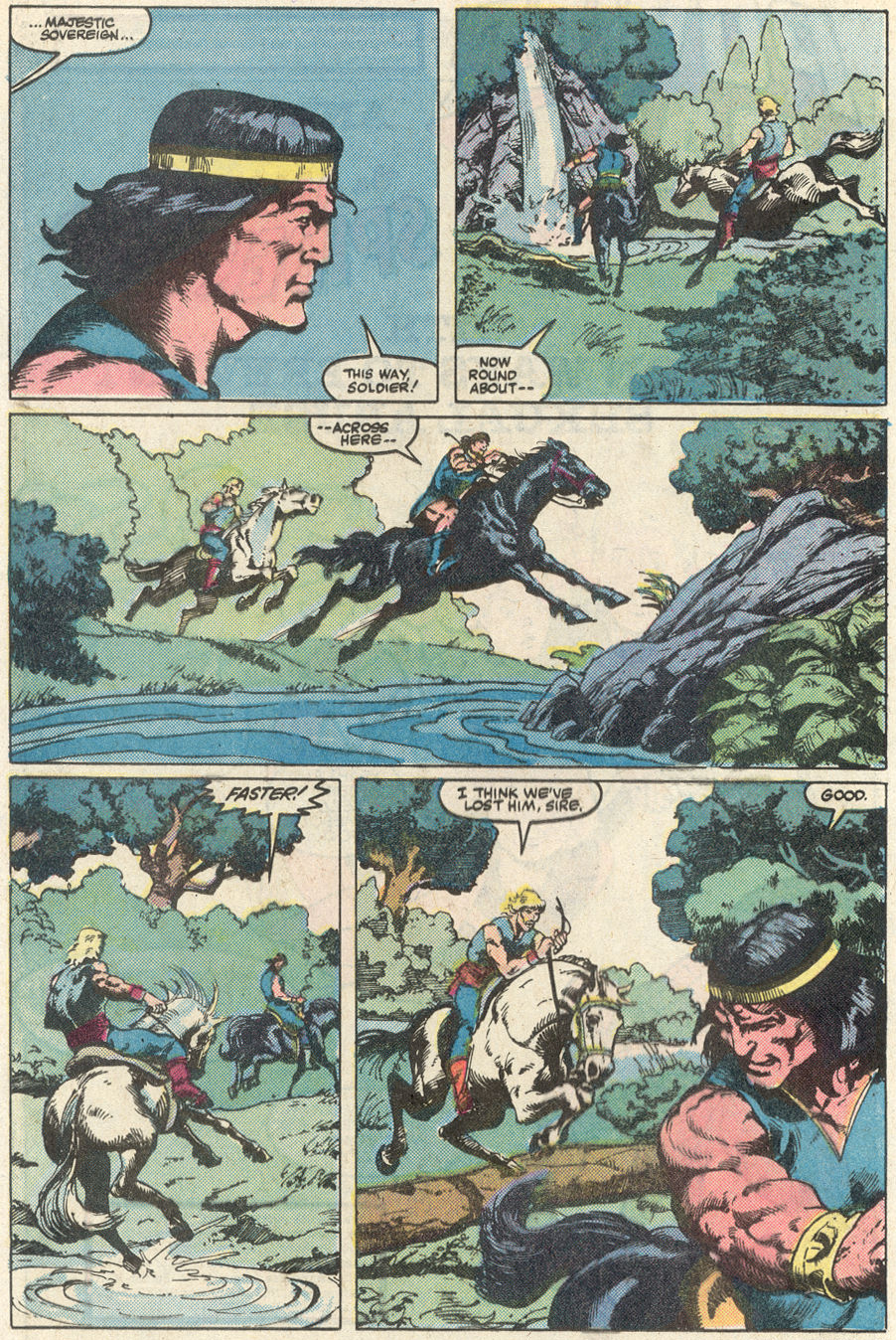Read online Conan the King comic -  Issue #27 - 34