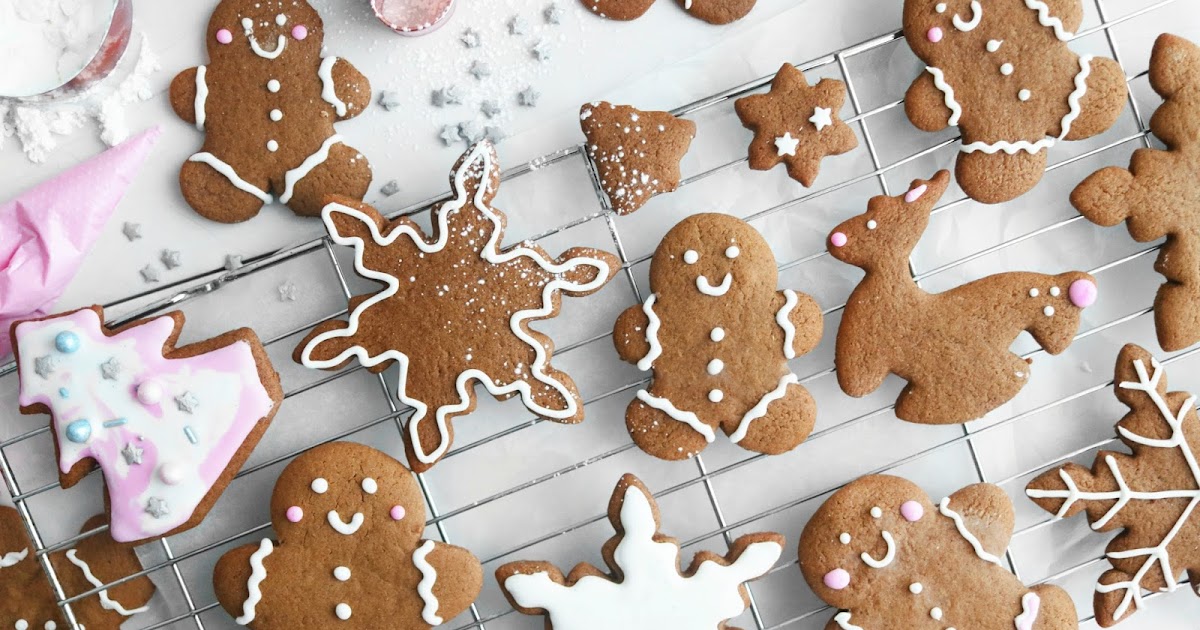 Vegan Christmas gingerbread cookies recipe The Little Blog Of Vegan
