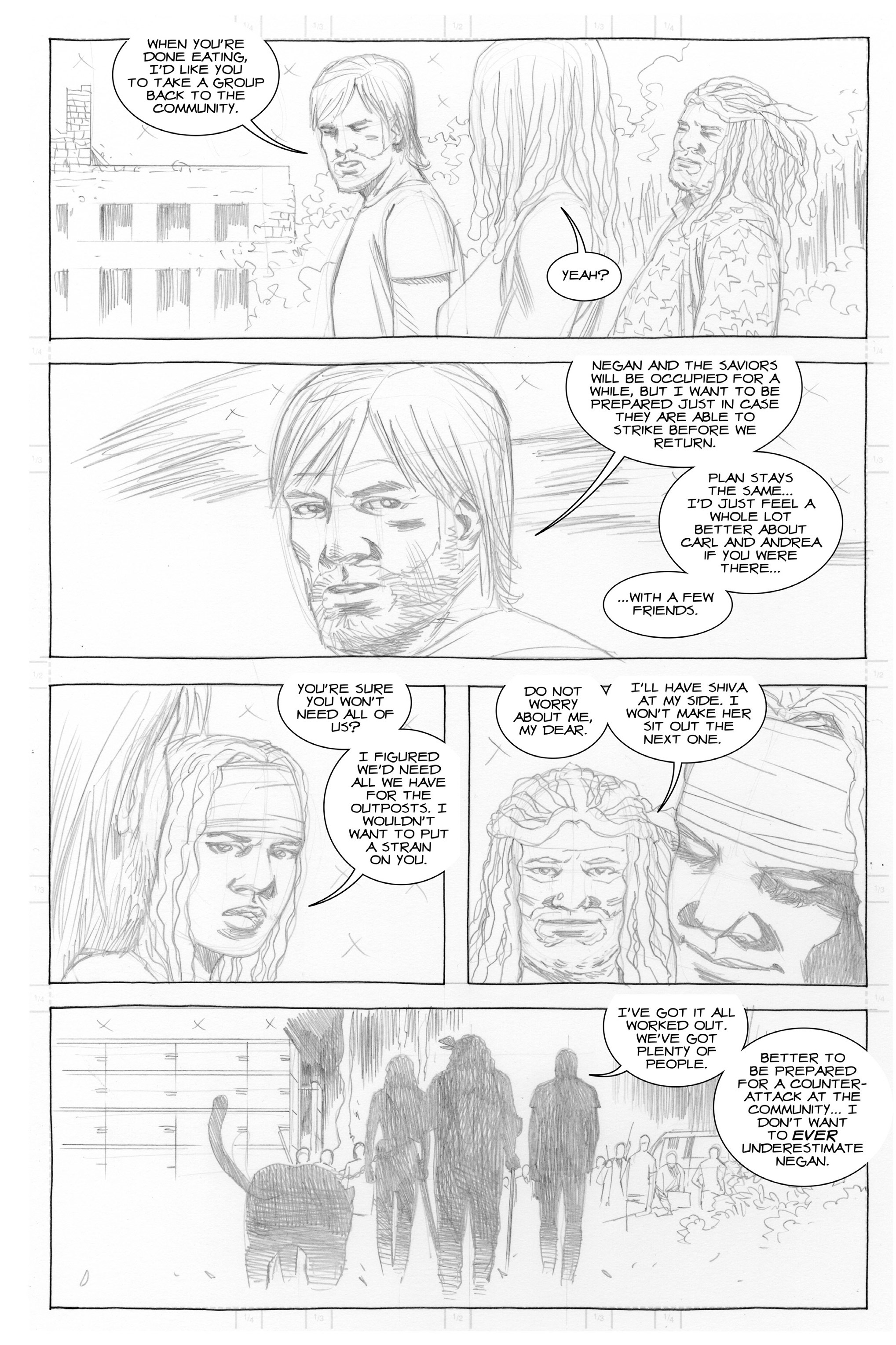 The Walking Dead issue All Out War Artist Proof Edition - Page 55