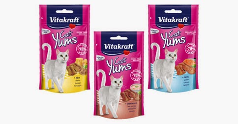  200 Tester für Vitakraft Cat Yums®