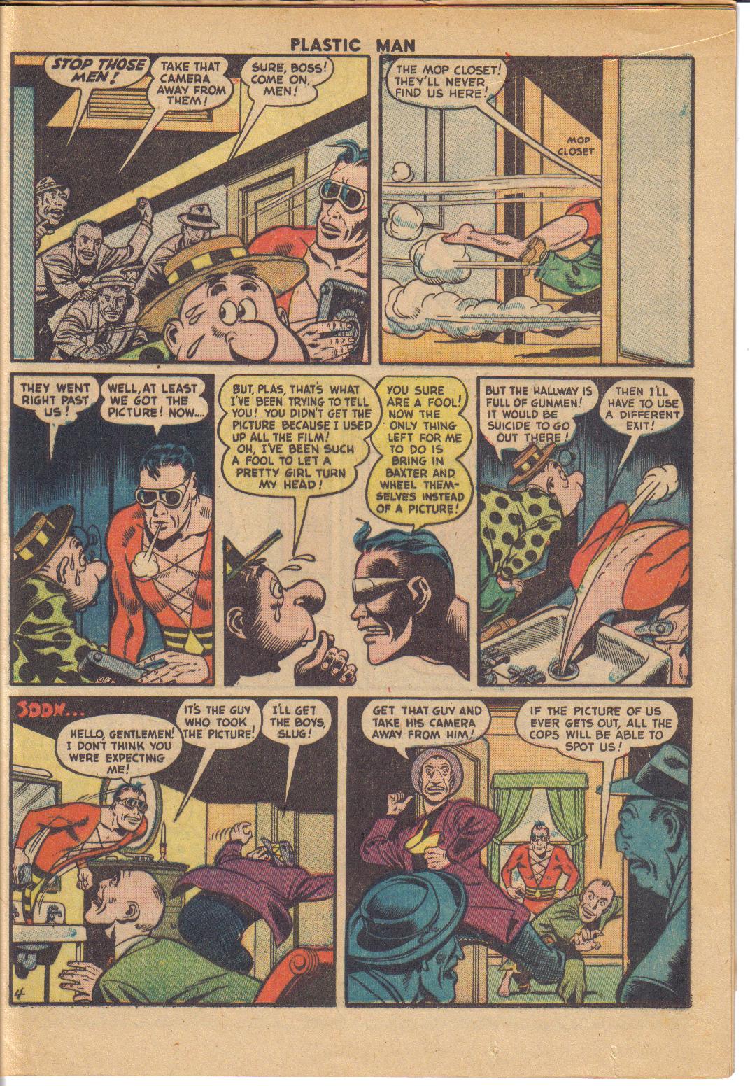 Read online Plastic Man (1943) comic -  Issue #33 - 22