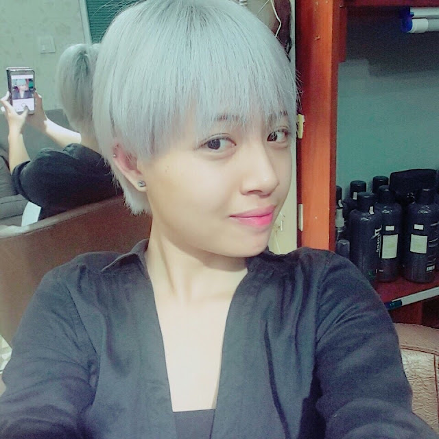 TÓC TOMBOY NHUỘM BẠCH KIM TỎA SÁNG NỔI BẬT MỌI LÚC MỌI NƠI