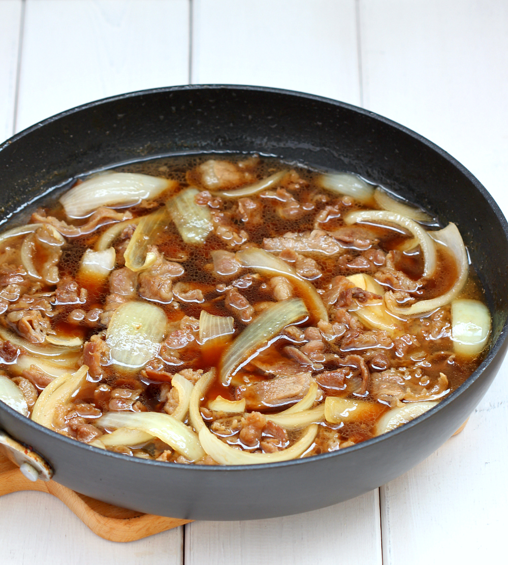 Gyudon / Japanese beef rice bowl