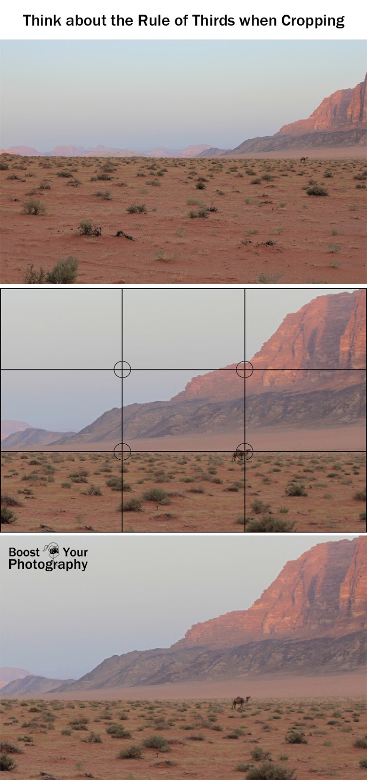 Think about the Rule of Thirds when Cropping | Boost Your Photography