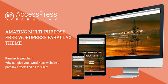 AccessPress Parallax - WordPress Modern Resposinve