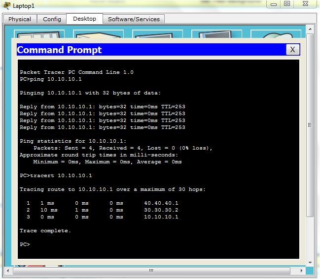 Cara Setting Router Mode RIP(Routing Information Protocol)