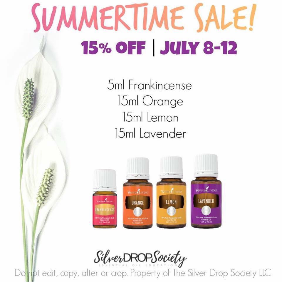 Interesting Tidbits SALE on Young Living Essential Oils