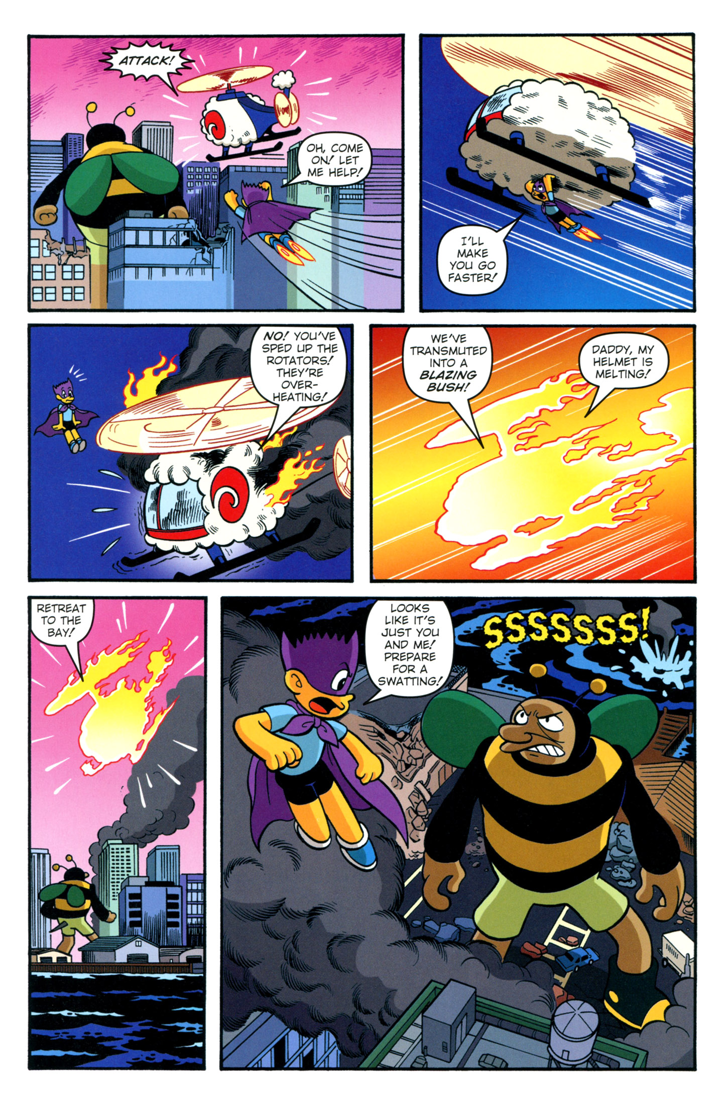 Read online Bongo Comics Presents Simpsons Super Spectacular comic -  Issue #16 - 12