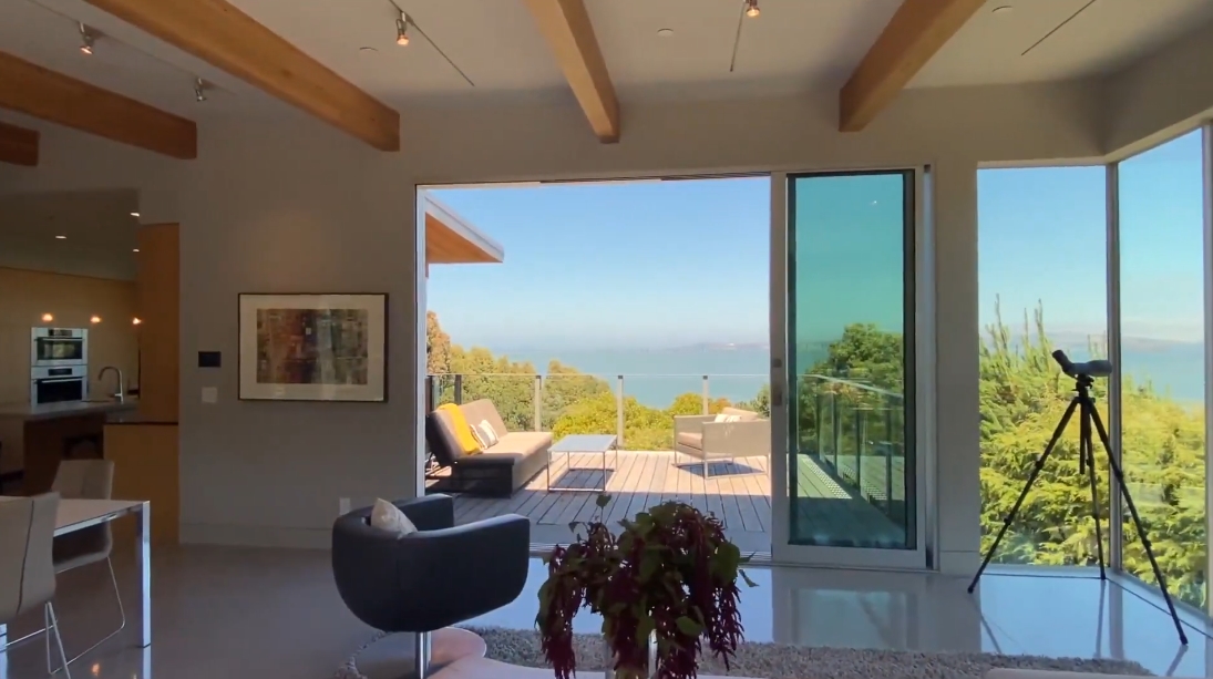 32 Interior Design Photos vs. 5035 Paradise Dr, Tiburon, CA Luxury Home Tour