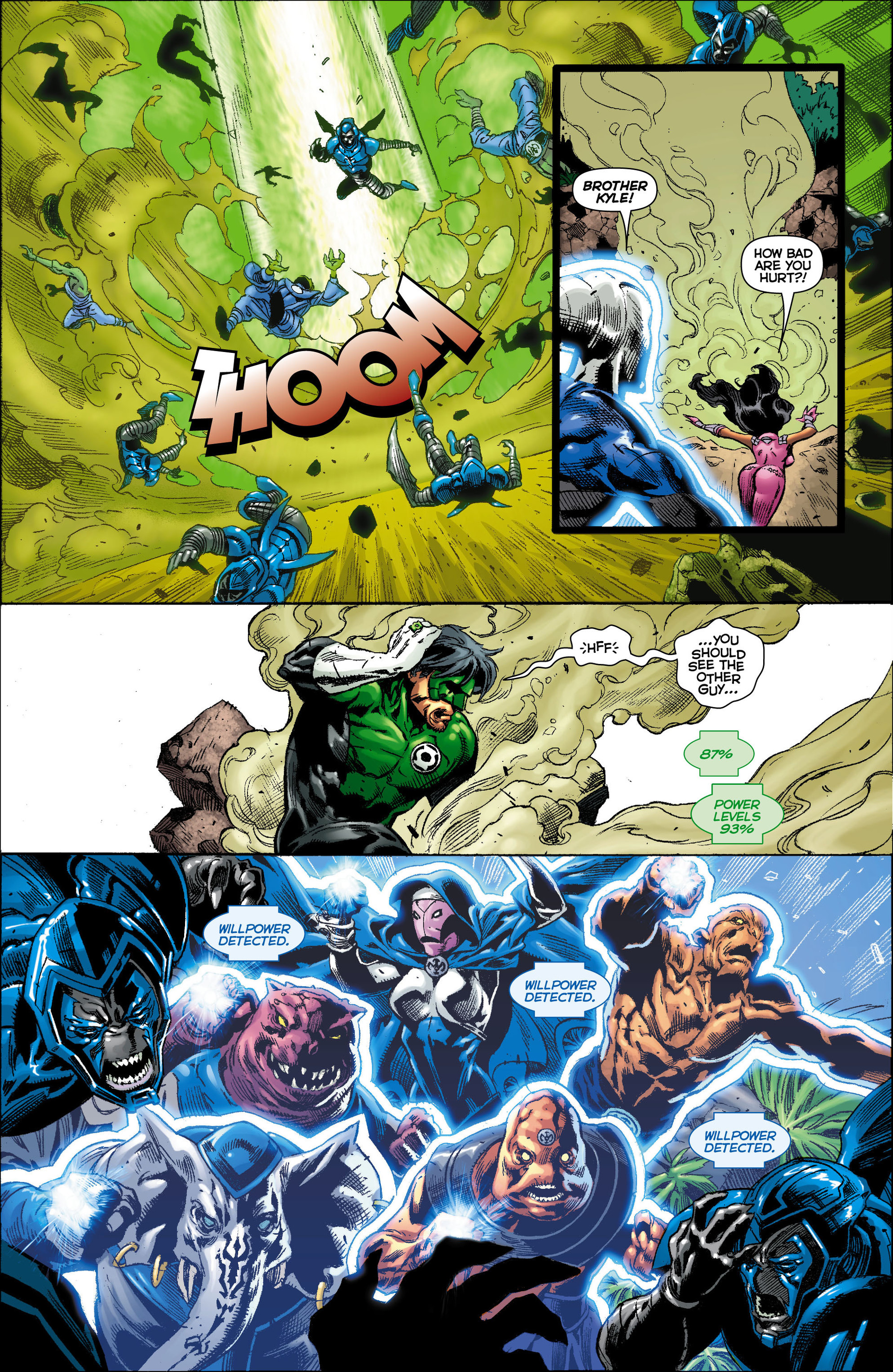 Read online Green Lantern: New Guardians comic -  Issue #10 - 15