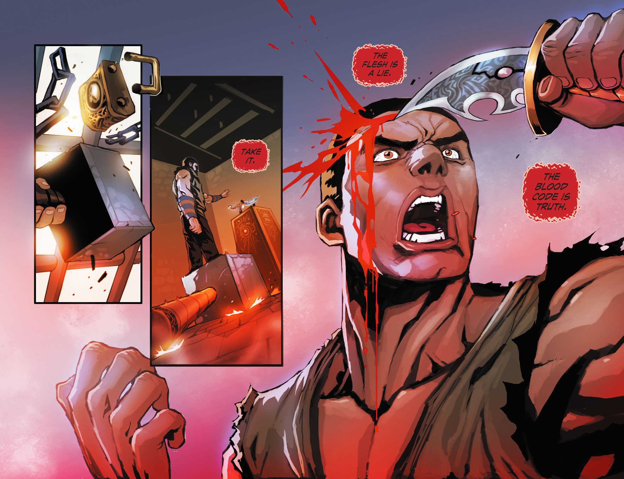 Read online Mortal Kombat X [I] comic -  Issue #2 - 19