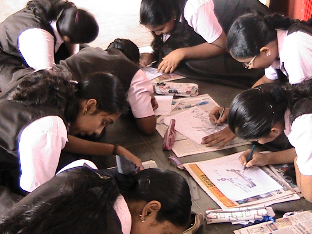 Nirmala Higher Secondary School Aluva Pencil Drawing Competition