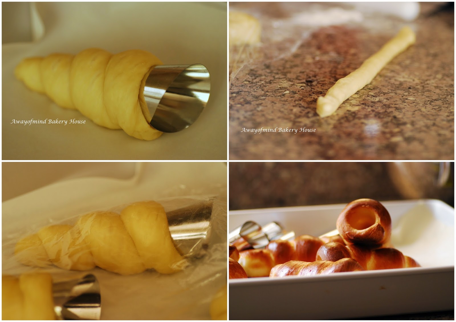 Awayofmind Bakery House Cream Horn Bread 可可螺旋卷