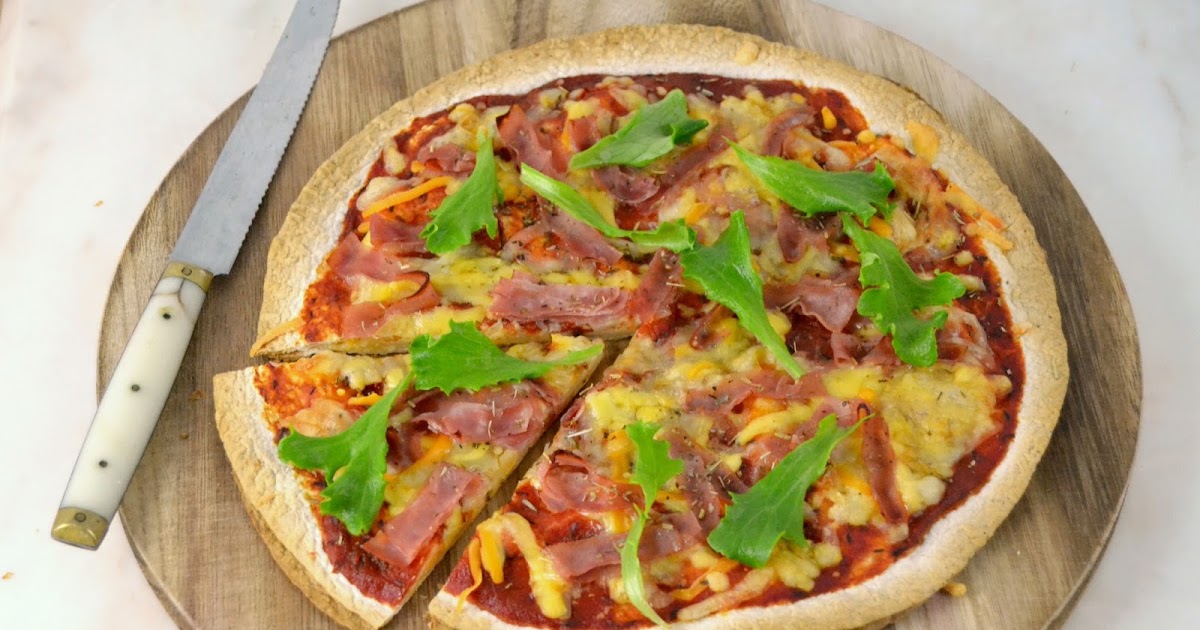 Fajipizza. Pizza con base de tortillas de trigo Cuuking! Recetas de