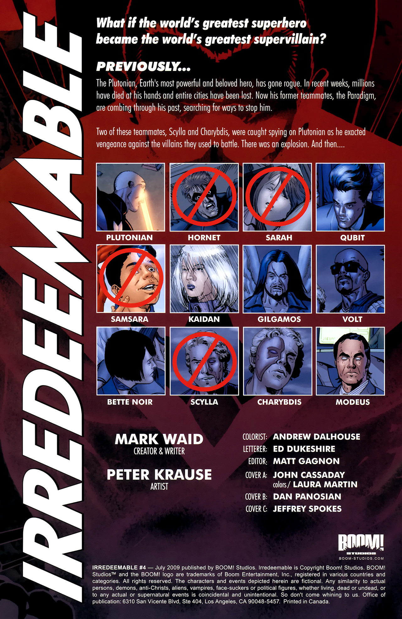 Read online Irredeemable comic -  Issue #4 - 3