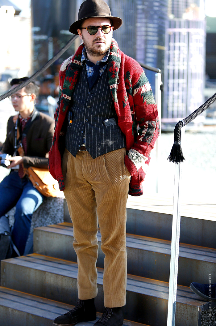 Thestreetfashion5xpro: In The Street…Corduroy…for vogue.it