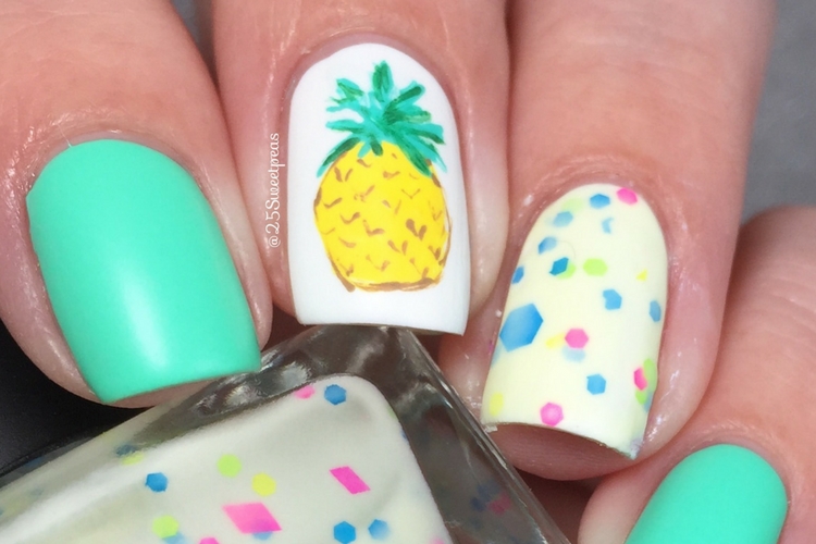 Golden Pineapple Thank You Card