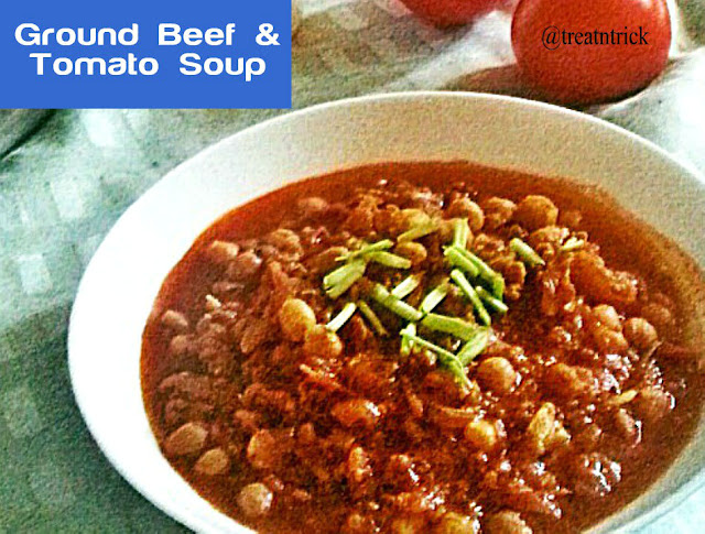 Ground Beef Tomato Soup Recipe @ treatntrick.blogspot.com Ground Beef Tomato Soup Recipe @ treatntrick.blogspot.com