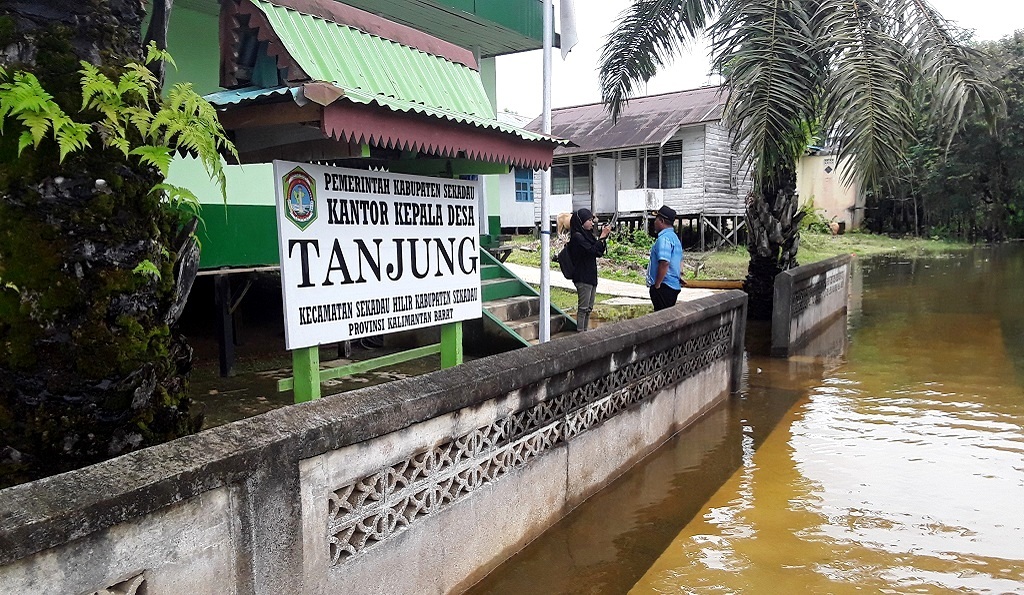 Desa Tanjung Terendam Banjir