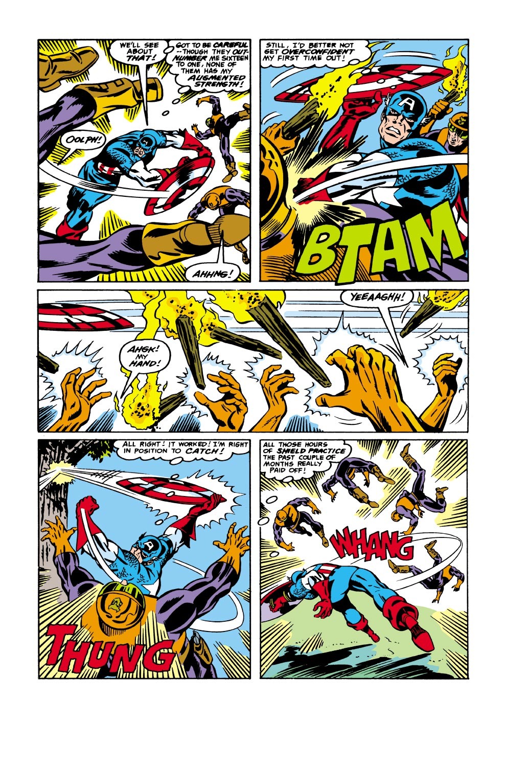 Captain America (1968) Issue #335 #264 - English 22