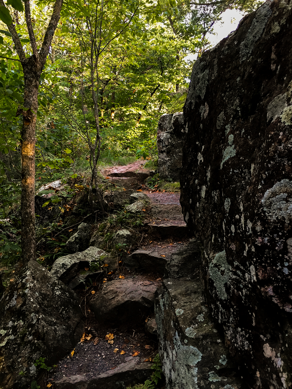 Hiking the Ice Age Trail St Croix Falls Segment