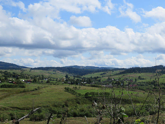 Wieś Żupanie.