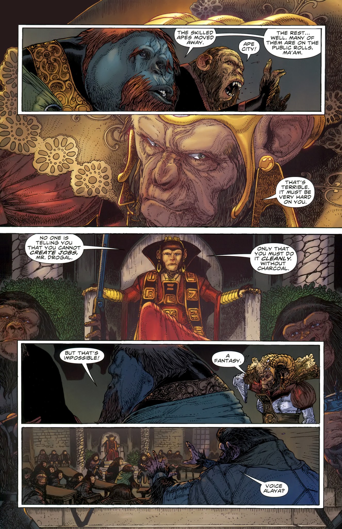 Read online Planet of the Apes (2011) comic -  Issue #13 - 11