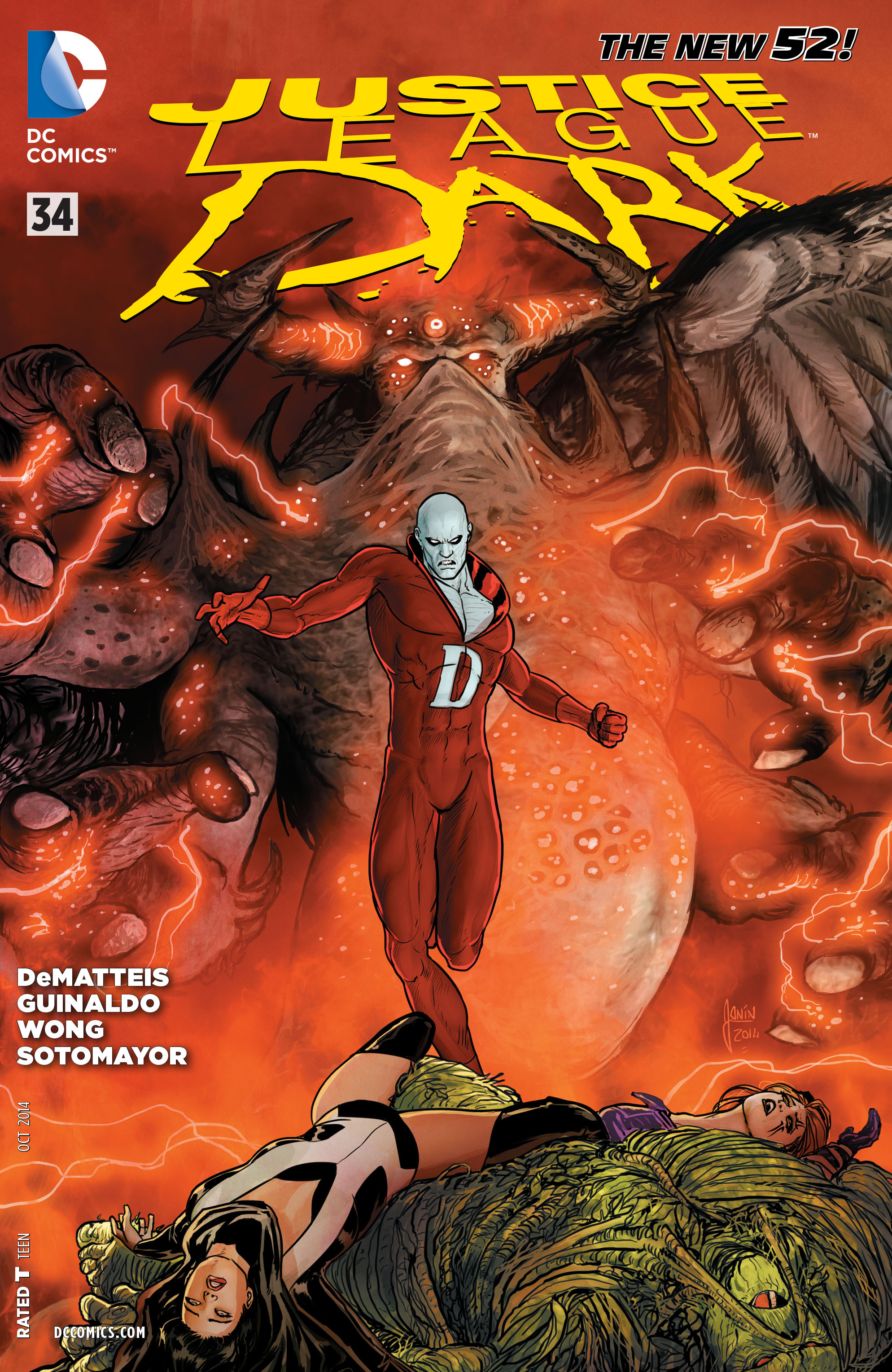 Read online Justice League Dark comic -  Issue #34 - 1