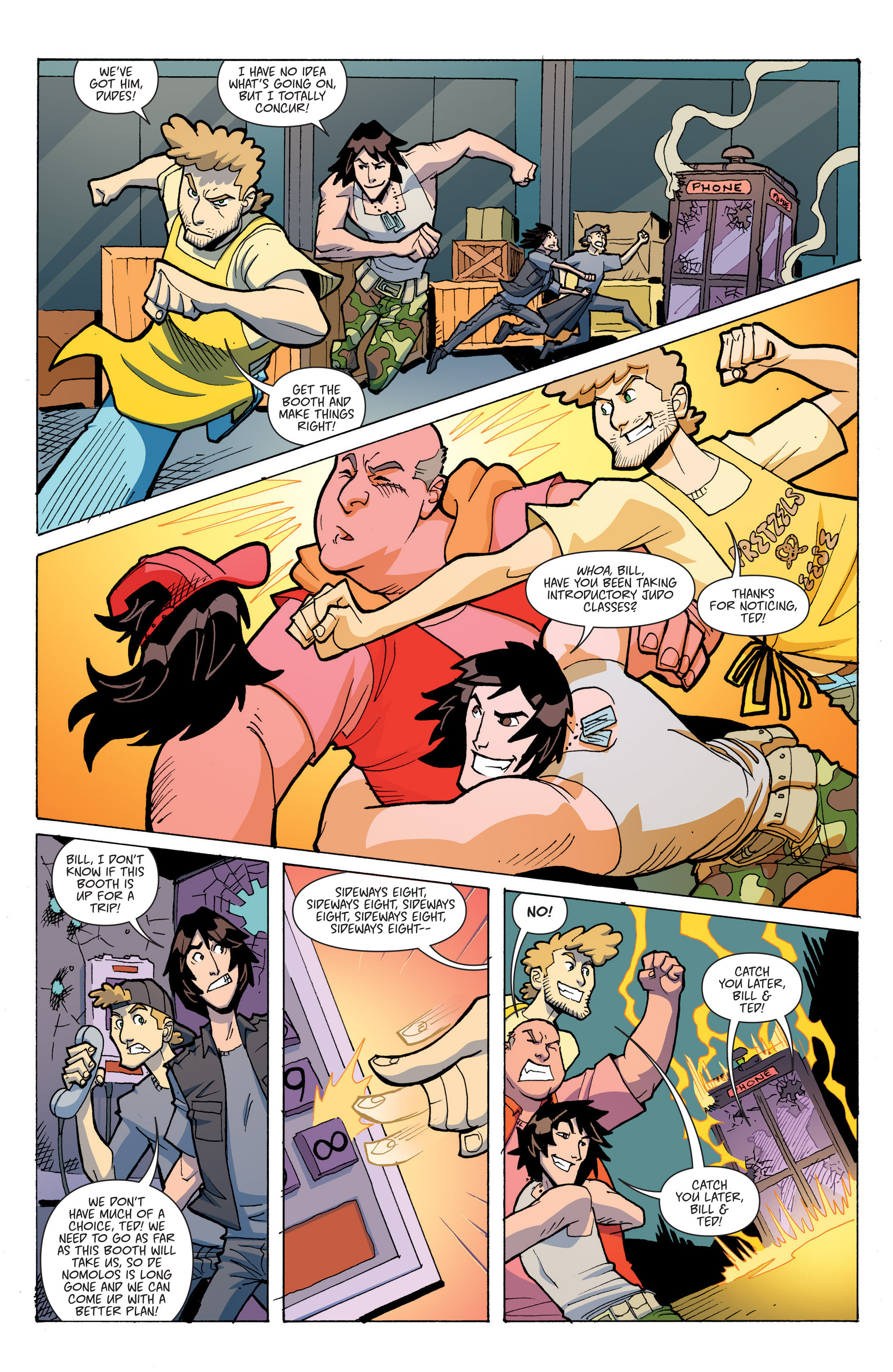 Read online Bill & Ted's Most Triumphant Return comic -  Issue #4 - 16