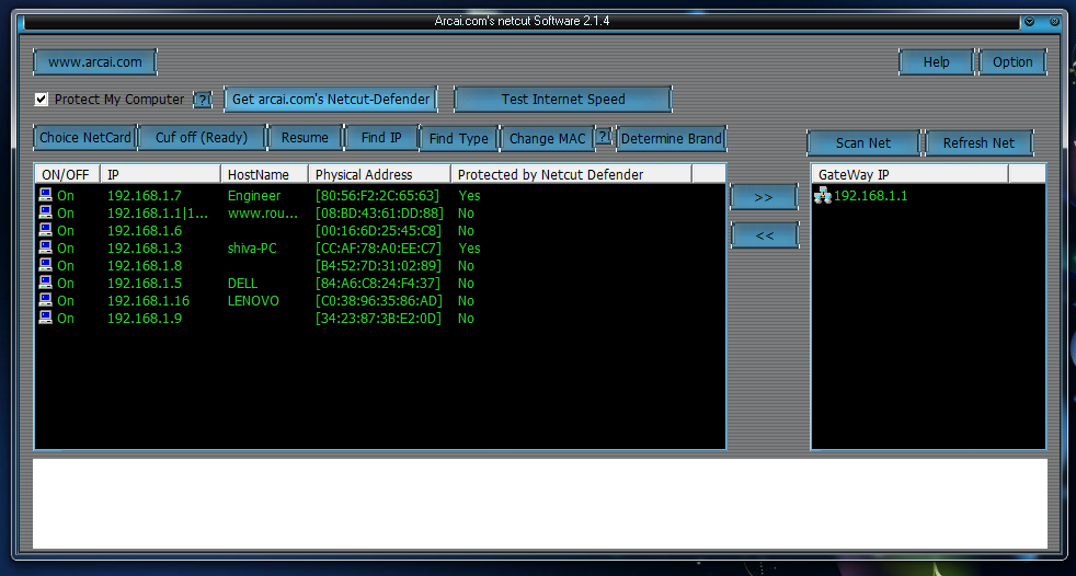 Cut off in WiFi and LAN with A blog for technology and News